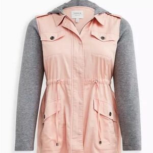 Torrid Pink and Gray Women's Jacket